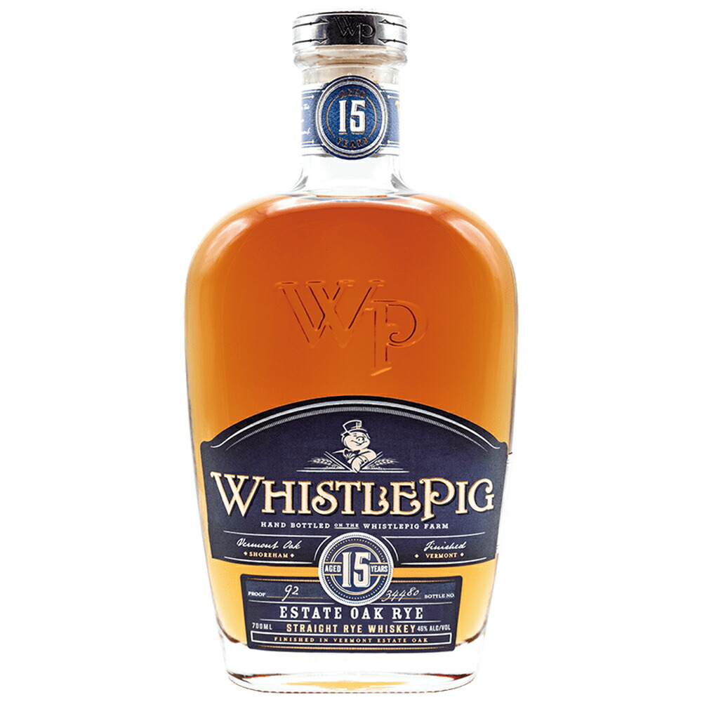 楽天市場】ホイッスルピッグ 15年 エステートオーク ライ ウイスキー