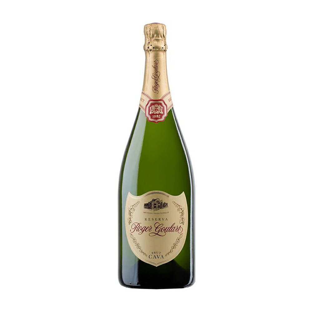 ロジャーグラート カバ ゴールド ブリュット マグナム 1500ml × 6本 送料無料(本州のみ)[ケース販売][三国 白ワイン スペイン ペネデス]【RP】ギフト プレゼント 贈り物 お祝い 内祝い お返し 誕生日プレゼント 父の日 敬老の日