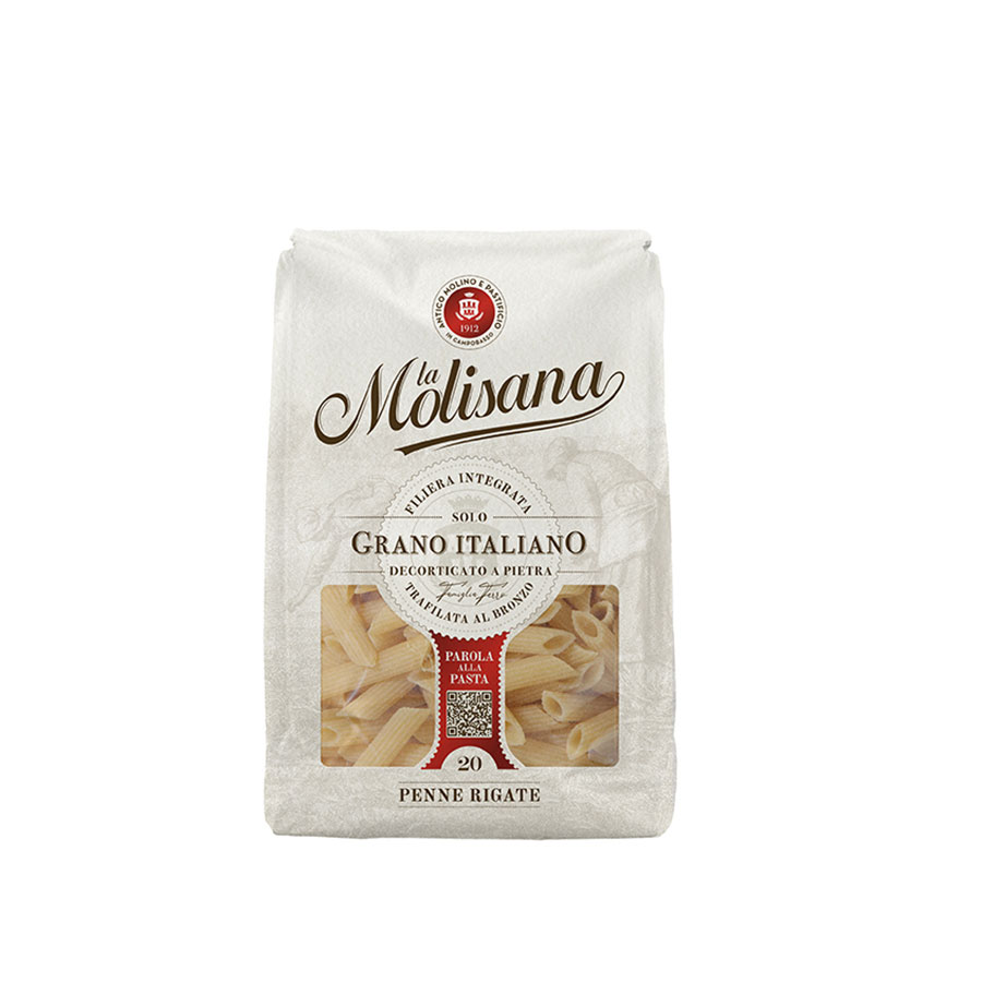 ラ モリサーナ ペンネ リガーテ ブロンズ No.20 500g x 24個[ケース販売] 送料無料(本州のみ) [モンテ イタリア パスタ 35102]ギフト プレゼント 贈り物 お祝い 内祝い お返し 誕生日プレゼント 父の日 敬老の日