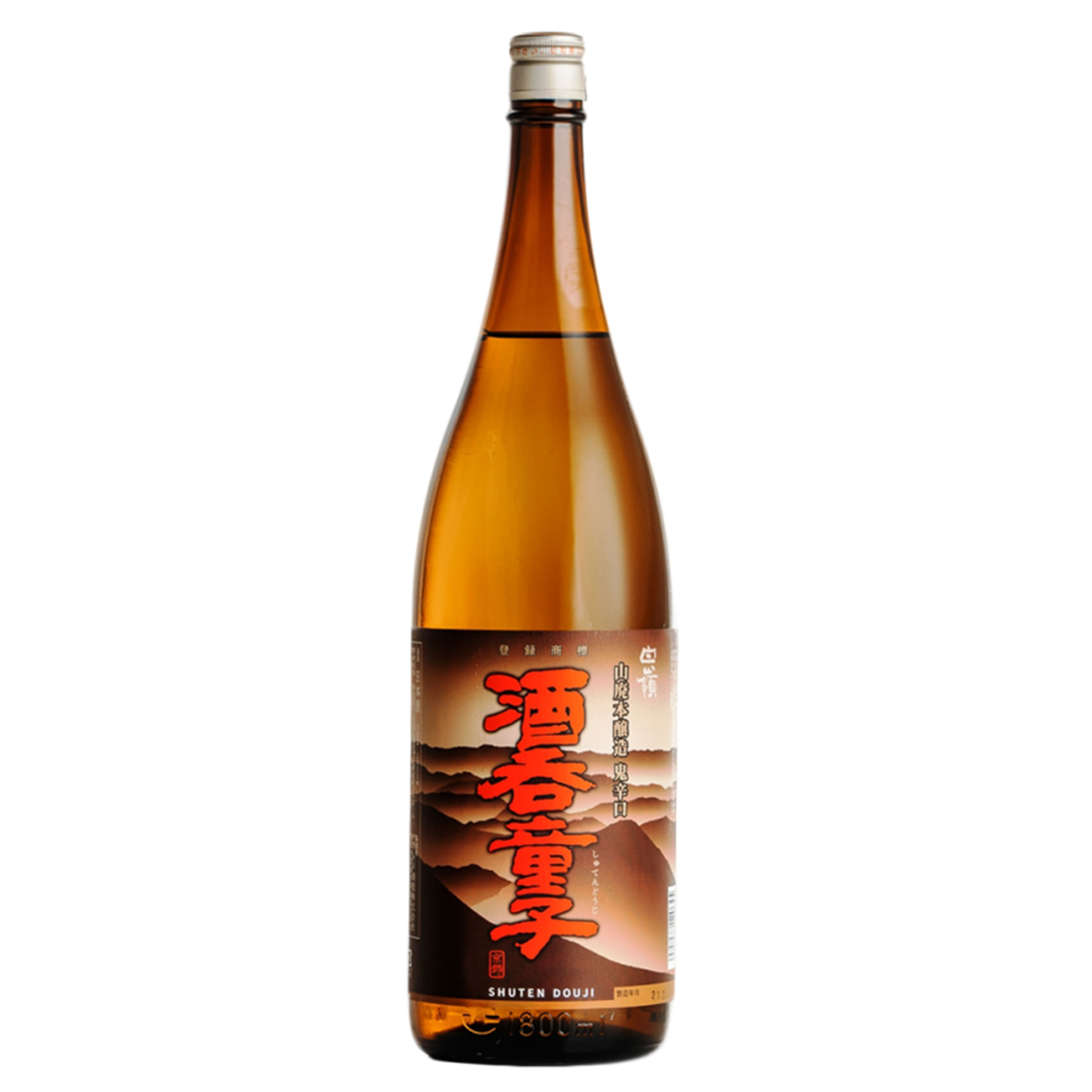 酒呑童子 山廃本醸造 鬼辛口 1.8L 1800ml × 6本 [ケース販売] 送料無料(本州のみ) [ハクレイ酒造 京都府日本酒 清酒 OKN]ギフト プレゼント 贈り物 お祝い 内祝い お返し 誕生日プレゼント 父の日 敬老の日