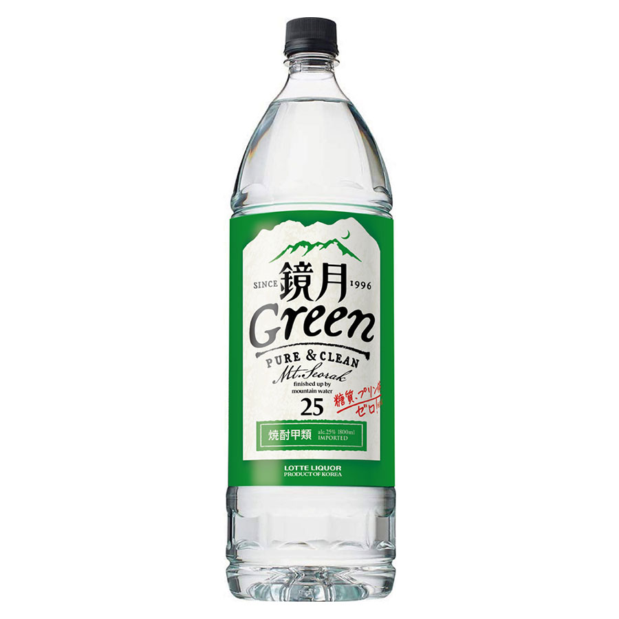 サントリー 鏡月 甲類焼酎 25度 [PET] 1.8L 1800ml × 6本[ケース販売] 対応 当日発送 [サントリー 韓国 韓国焼酎 甲類焼酎]ギフト プレゼント 贈り物 お祝い 内祝い お返し 誕生日プレゼント 父の日 敬老の日