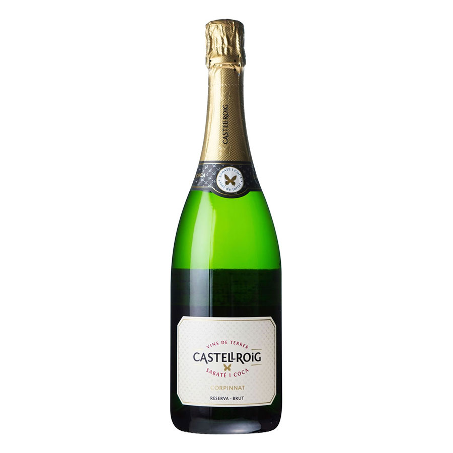 カステルロッチ カステルロッチ レセルバ ブルット 750ml &times; 12本[ケース販売] 送料無料(本州のみ) 【メーカー直送】[稲葉 スペイン ペネデス 白ワイン 辛口 S290]ギフト プレゼント 贈り物 お祝い 内祝い お返し 誕生日プレゼント 父の日 敬老の日｜ハードリカー　店