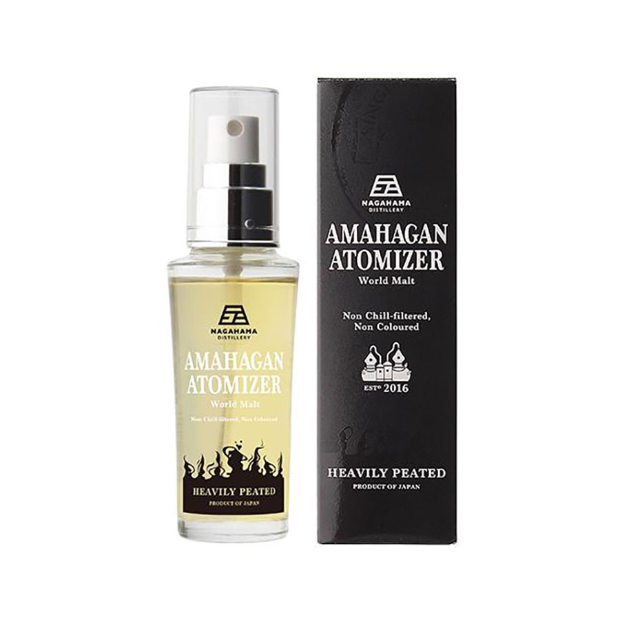 アマハガン アトマイザー へビリーピーテッド 47度 [箱付] 40ml × 12本[ケース販売][TK 日本 ジャパンメイド ウイスキー 国産ウイスキー 日本ウイスキー 長濱蒸留所 AMAHAGAN 515576]ギフト プレゼント 贈り物 お祝い 内祝い お返し 誕生日プレゼント 父の日 敬老の日