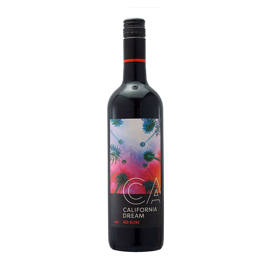 カリフォルニアドリーム レッドブレンド 750ml × 12本[ケース販売] 送料無料(本州のみ) [スマイル アメリカ 赤ワイン 66722]ギフト プレゼント 贈り物 お祝い 内祝い お返し 誕生日プレゼント 父の日 敬老の日