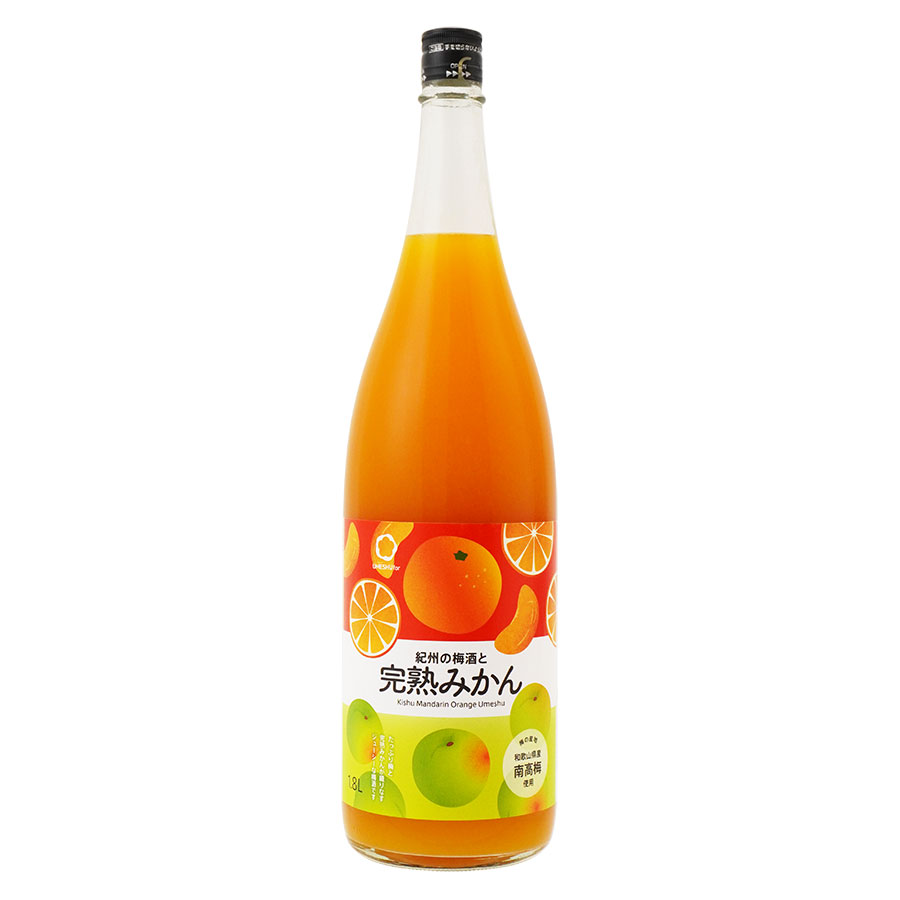 中野BC 紀州の梅酒と完熟みかん 12度 1.8L 1800ml x 2本 送料無料(本州のみ) [中野BC 梅酒 リキュール 日本 和歌山県 014635] 和歌山の2大名産、南高梅と有田みかんの贅沢な融合！ギフト プレゼント 贈り物 お祝い 内祝い お返し 誕生日プレゼント 父の日 敬老の日