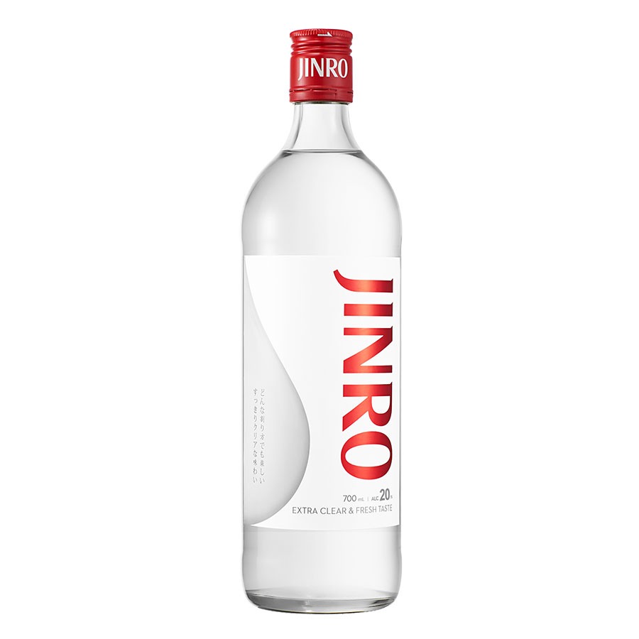 眞露 JINRO ジンロ 20度 700ml × 12本[ケース販売] 送料無料(本州のみ)[眞露 JINRO ジンロ 韓国 甲類焼酎]ギフト プレゼント 贈り物 お祝い 内祝い お返し 誕生日プレゼント 父の日 敬老の日