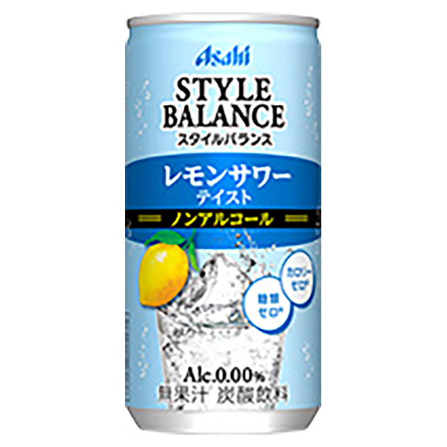 アサヒスタイルバランスレモンサワーノンアルコール 業務用 [缶] 200ml x 90本[3ケース販売] 送料無料(本州のみ) [アサヒビール カクテルテイスト飲料 日本]ギフト プレゼント 贈り物 お祝い 内祝い お返し 誕生日プレゼント 父の日 敬老の日｜ハードリカー　店