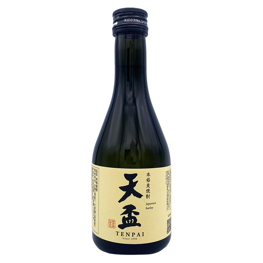 天盃 博多むぎ焼酎 25度 300ml × 24本[ケース販売] 送料無料(本州のみ) [OKN 天盃 日本 麦焼酎 むぎ焼酎 乙類 福岡県]ギフト プレゼント 贈り物 お祝い 内祝い お返し 誕生日プレゼント 父の日 敬老の日