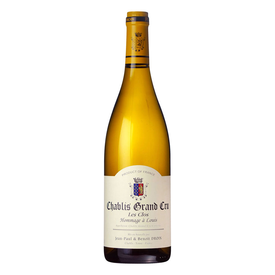 ジャン ポール エ ブノワ ドロワン シャブリ グラン クリュ レ クロ オマージュ ア ルイ 750ml[稲葉 フランス 白ワイン 辛口 FD383]ギフト プレゼント 贈り物 お祝い 内祝い お返し 誕生日プレゼント 父の日 敬老の日