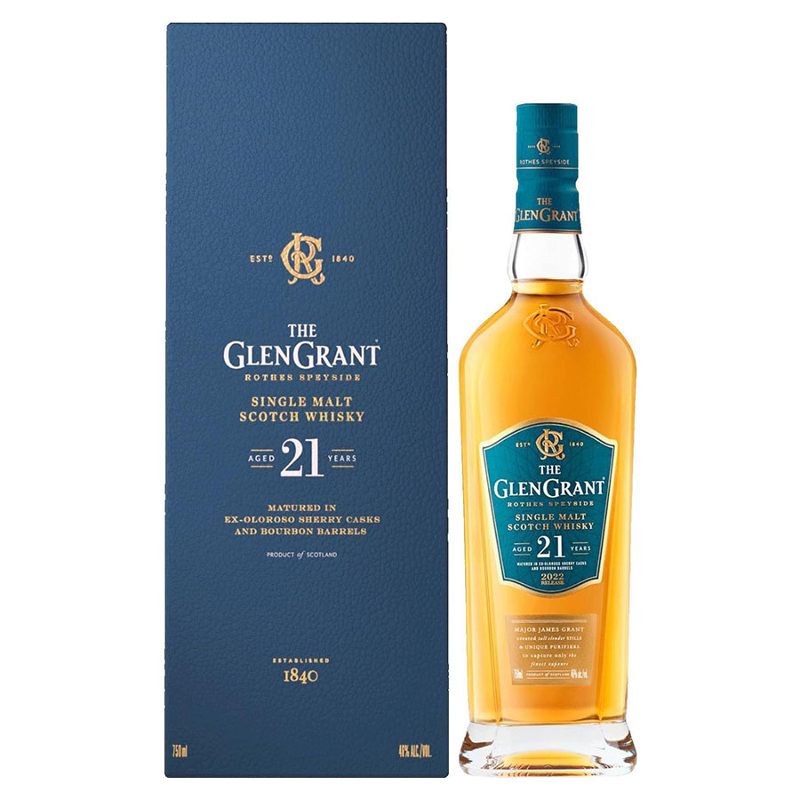 グレングラント 21年 46度 700ml 送料無料(本州のみ) [カンパリジャパン 正規品 イギリス スコットランド シングルモルト スコッチ ウイスキー]ギフト プレゼント 贈り物 お祝い 内祝い お返し 誕生日プレゼント 父の日 敬老の日｜ハードリカー　店