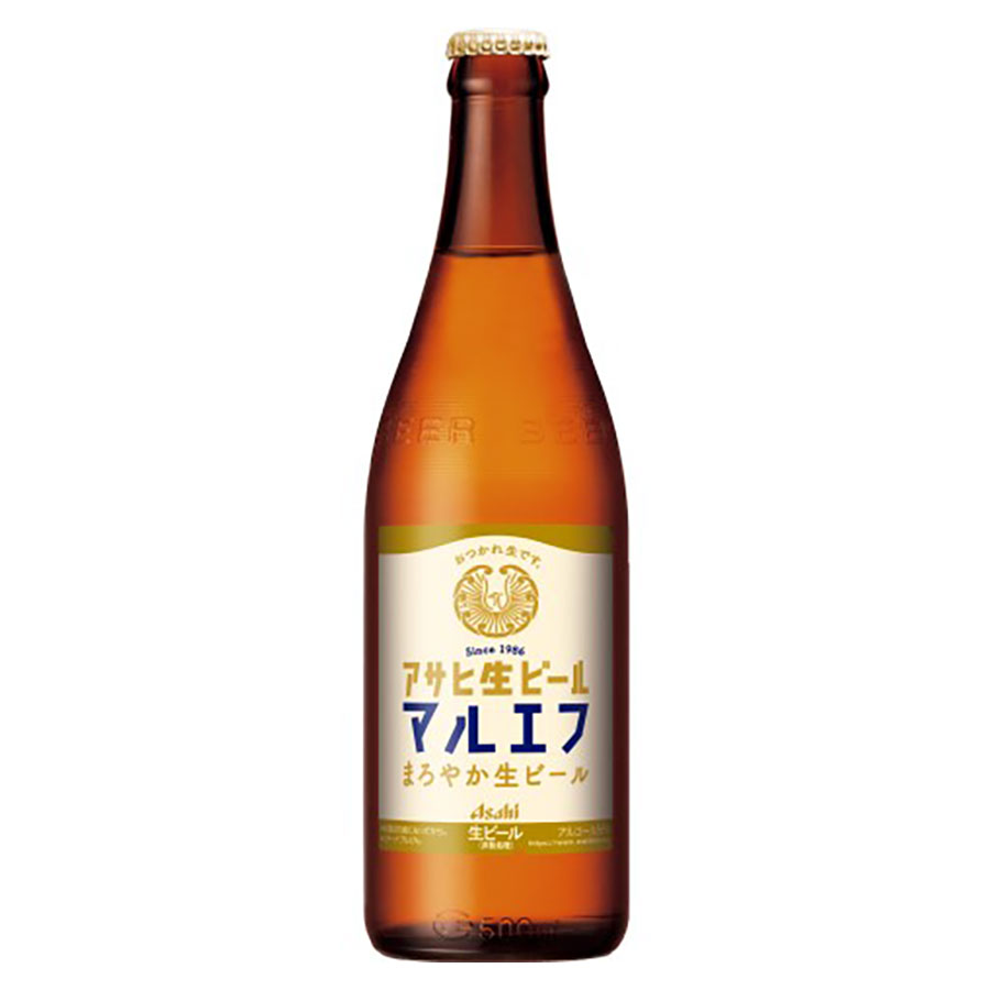 楽天市場】アサヒビール / アサヒ熟撰 中瓶 500ml 1本 瓶ビール : 酒