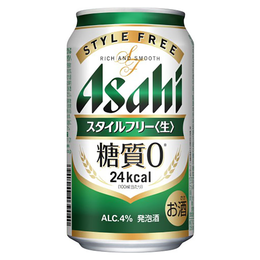 アサヒ スタイルフリー生 4度 [缶] 350ml x 72本[3ケース販売] 送料無料(本州のみ) [アサヒビール 日本 発泡酒 1R0Z4]｜ハードリカー　店