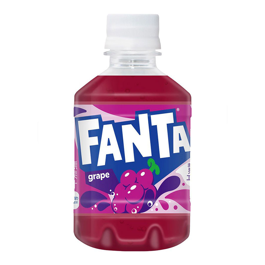 ファンタ グレープ [PET] 280ml x 72本[3ケース販売] 送料無料(本州のみ) [コカコーラ 飲料 炭酸飲料 日本 53842]｜ハードリカー　店
