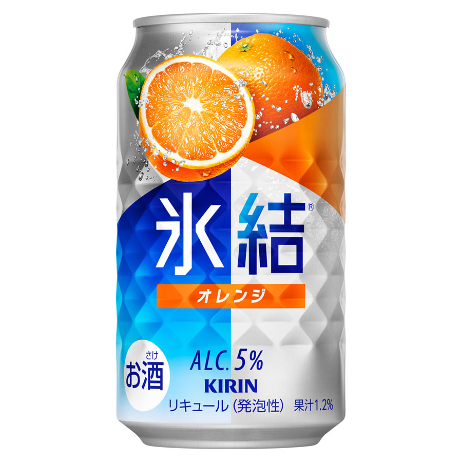 キリン 氷結 オレンジ 5度 [缶] 350ml x 72本[3ケース販売][キリンビール チューハイ カクテル リキュール 19985]