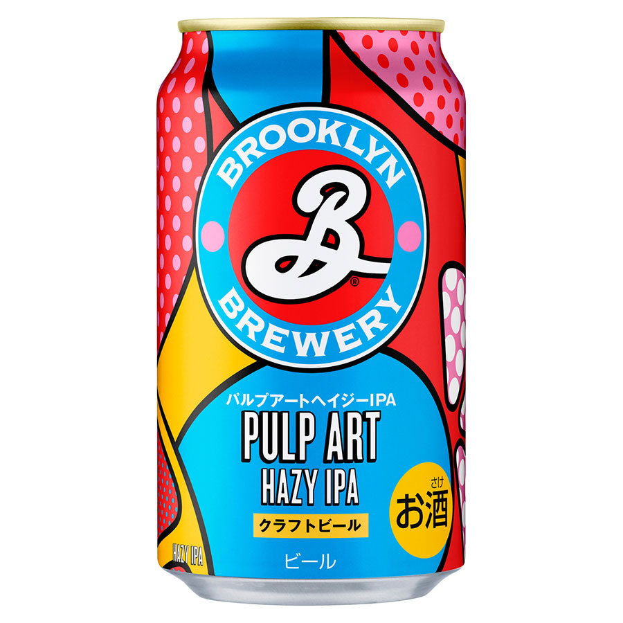 ブルックリンパルプアートヘイジーＩＰＡ 6.5度 [缶] 350ml x 48本[2ケース販売] 送料無料(本州のみ) [キリンビール ビール 22499]｜ハードリカー　店