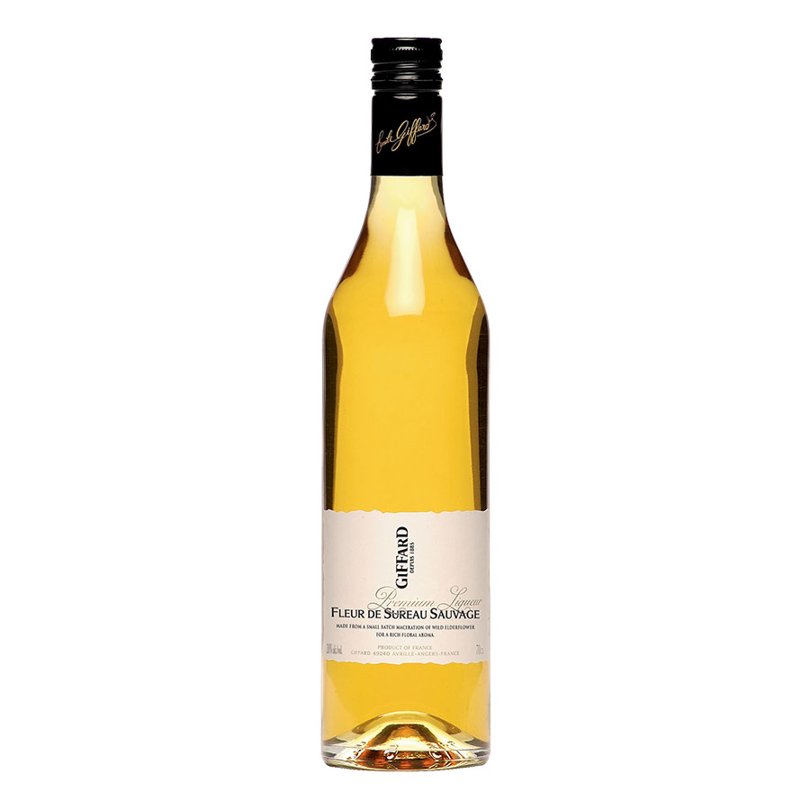 ジファール フルール ド スュロ ソヴァージュ (エルダーフラワー) 20度 700ml x 6本[ケース販売] 送料無料(本州のみ) [KO フランス リキュール]