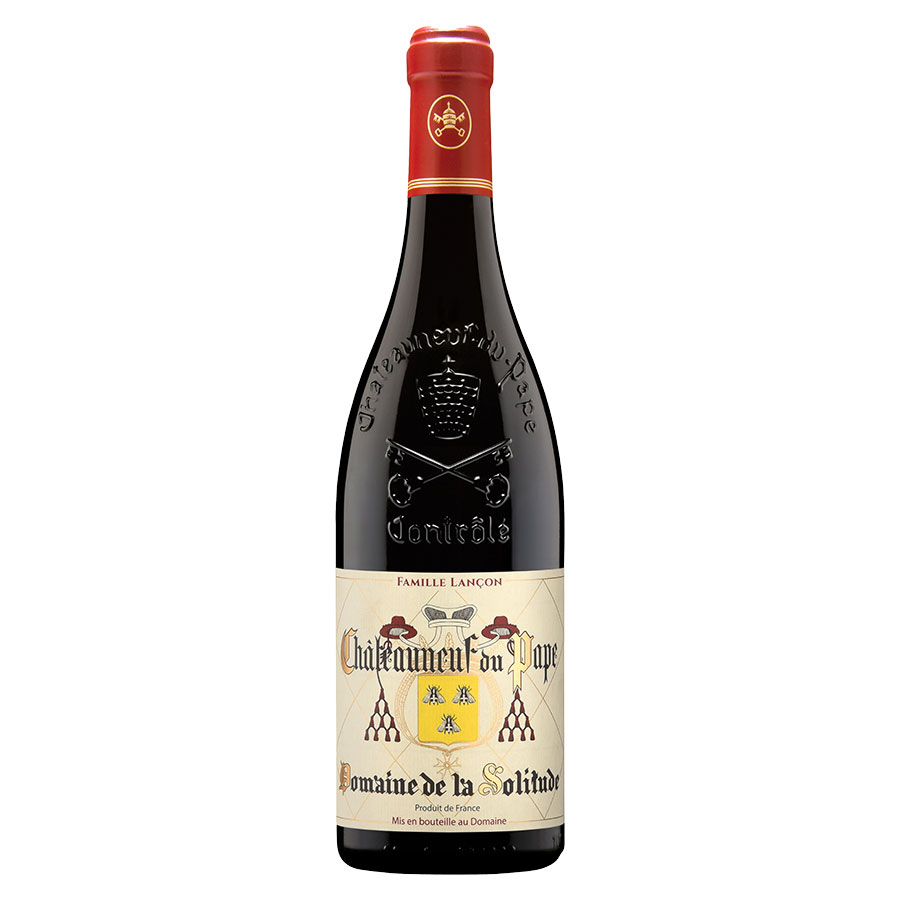 ドメーヌ ド ラ ソリチュード シャトーヌフ デュ パップ トラディション ルージュ 750ml x 6本[ケース販売] 送料無料(本州のみ) [AC フランス コート デュ ローヌ 赤ワイン ミディアムボディ 15.5度 07542122]｜ハードリカー　店