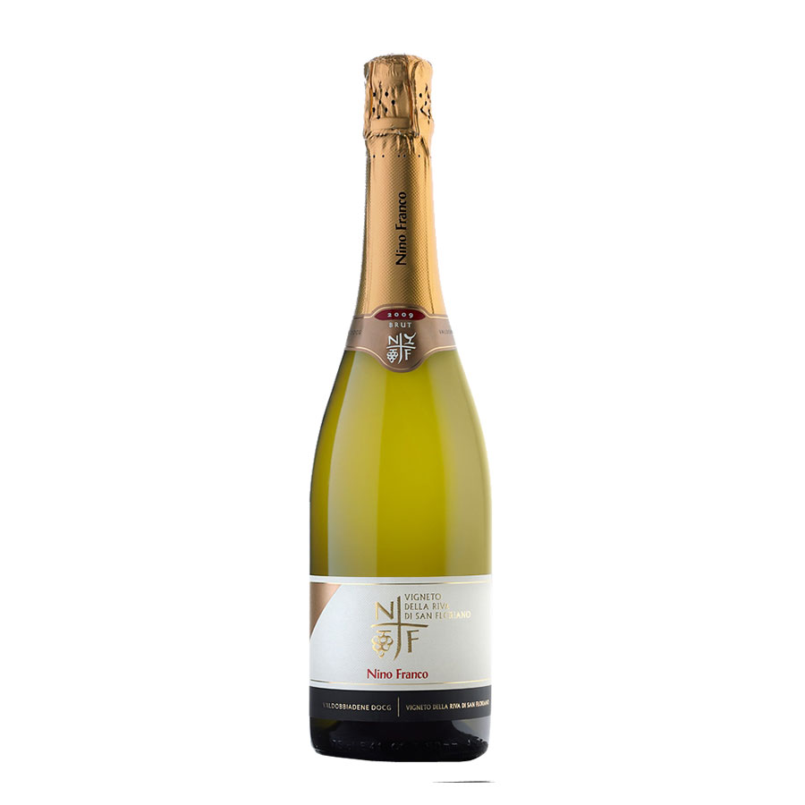 ニーノ フランコ ブリュット ヴァルドッビアデーネ プロセッコ スペリオーレ DOCG ハーフ 375ml x 12本[ケース販売] 送料無料(本州のみ) [AC イタリア 赤ワイン 辛口 11度 07628201]