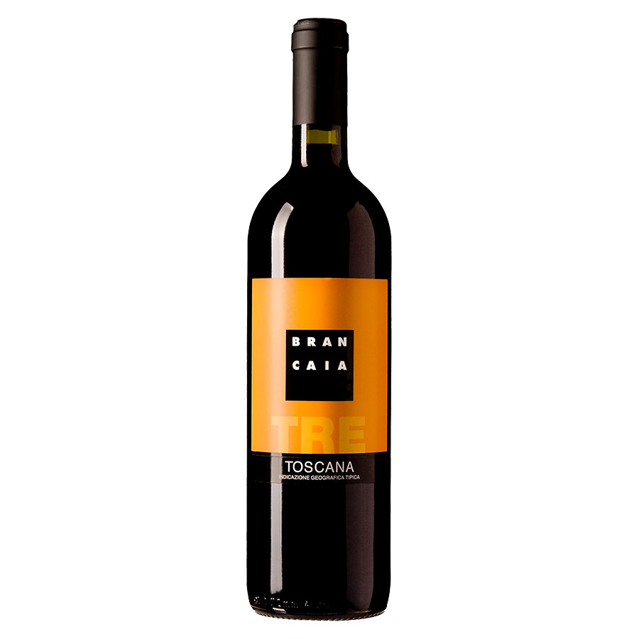 ブランカイア トレ IGTロッソ トスカーナ 750ml x 6本[ケース販売] 送料無料(本州のみ) [AC イタリア 赤ワイン ミディアムボディ 13.5度 08330422]