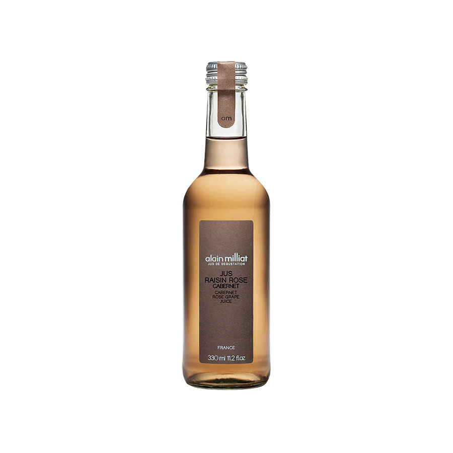 アラン ミリア カベルネ ソーヴィニヨン ロゼ グレープ ジュース 330ml x 12本[ケース販売] 送料無料(本州のみ) [AC フランス 飲料 甘口 318000604]