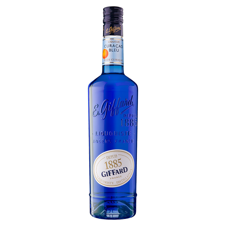 ジファール ブルーキュラソー 25度 700ml x 6本[ケース販売] 送料無料(本州のみ) [KO フランス リキュール]