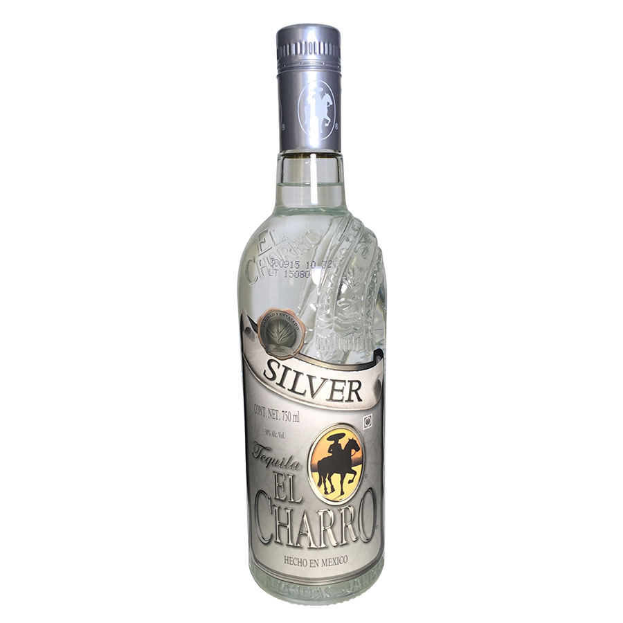アランダス テキーラ テキーラ エル チャロ シルバー 38度 750ml x 12本[ケース販売] 送料無料(本州のみ) [KO メキシコ スピリッツ テキーラ]