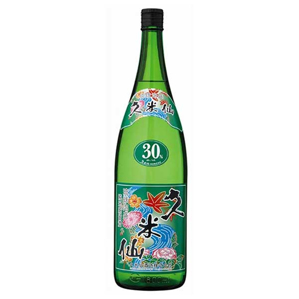 久米仙酒造 グリーン 30度 1.8L 1800ml × 6本 ケース販売 泡盛 【限定販売】