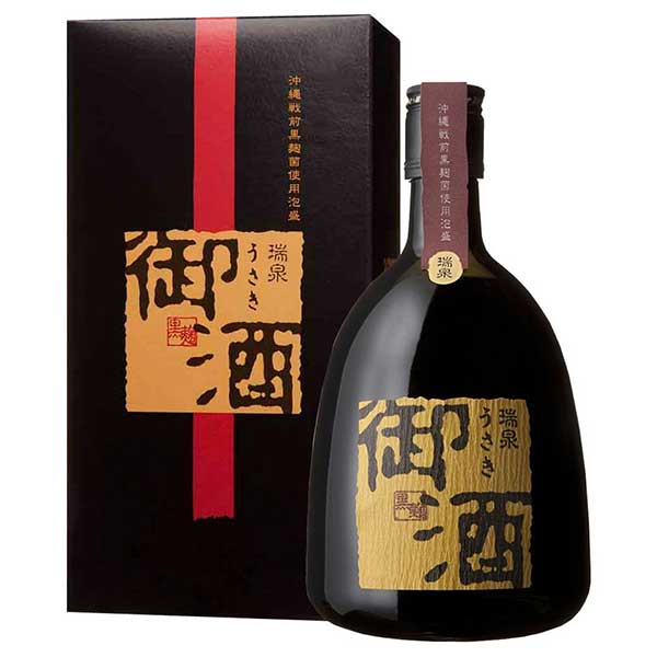 瑞泉 御酒(ウサキ) 30度 720ml &times; 6本 [ケース販売][瑞泉酒造 泡盛 焼酎 日本 沖縄] 送料無料(本州のみ)ギフト プレゼント 贈り物 お祝い 内祝い お返し 誕生日プレゼント 父の日 敬老の日｜ハードリカー　店
