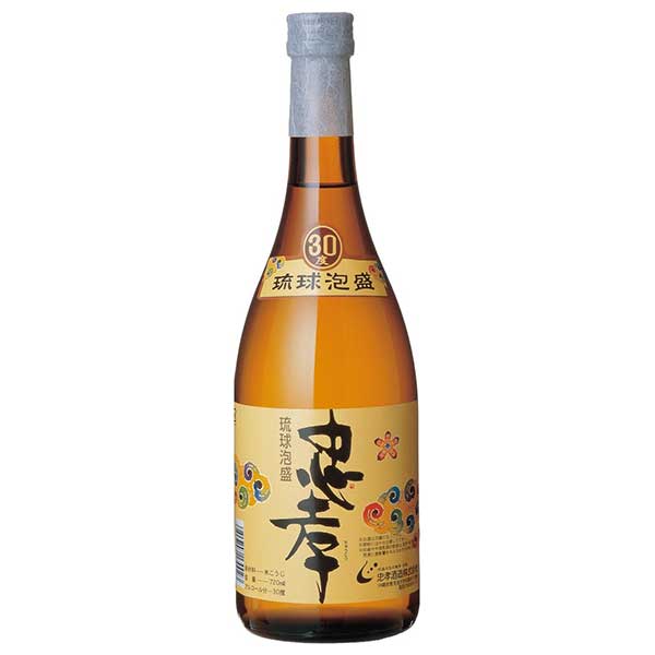 忠孝 30度 720ml × 12本 [ケース販売][忠孝酒造 泡盛 焼酎 日本 沖縄] 送料無料(本州のみ)ギフト プレゼント 贈り物 お祝い 内祝い お返し 誕生日プレゼント 父の日 敬老の日