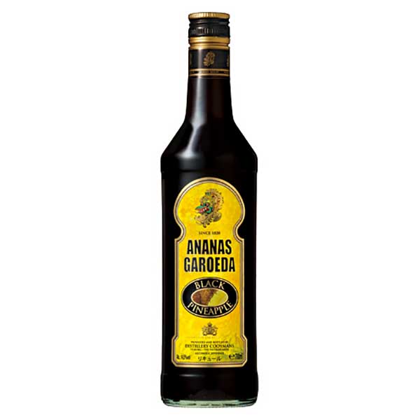ブラック パイナップル 14度 [瓶] 700ml &times; 6本 [ケース販売]送料無料(本州のみ)[宝酒造 Takara タカラ リキュール オランダ]ギフト プレゼント 贈り物 お祝い 内祝い お返し 誕生日プレゼント 父の日 敬老の日｜ハードリカー　店