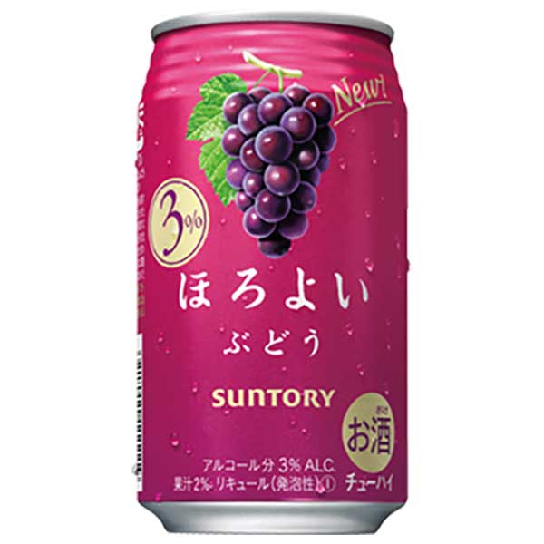 御歳暮 御中元 サントリー 缶酎ハイ ほろよい 缶 チューハイ チューハイ 350ml 内祝い チューハイ 350ml 缶チューハイ 3ケース販売 ぶどう X 72本 3ケース販売 送料無料 本州のみ サントリー チューハイ 日本 母の日 父の日 ギフト ハードリカー 店