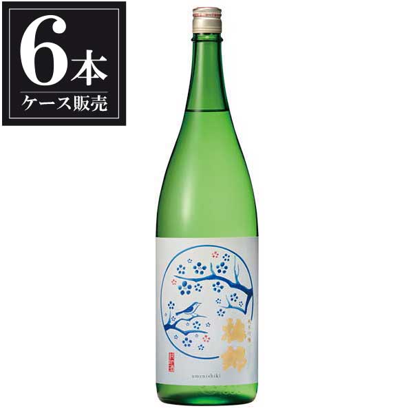 梅錦 純米吟醸 封印酒 1.8L 1800ml x 6本 [ケース販売] [梅錦山川 愛媛県 ]ギフト プレゼント 贈り物 お祝い 内祝い お返し 誕生日プレゼント 父の日 敬老の日｜ハードリカー　店
