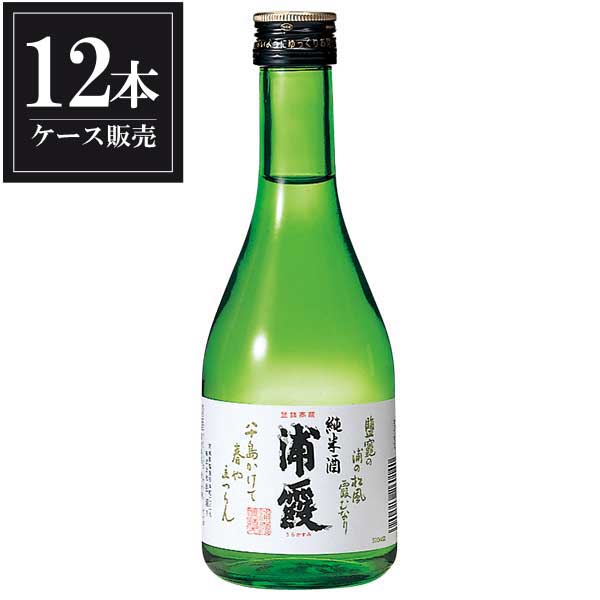 浦霞 純米酒 300ml x 12本 [ケース販売] [浦霞醸造 宮城県 ]