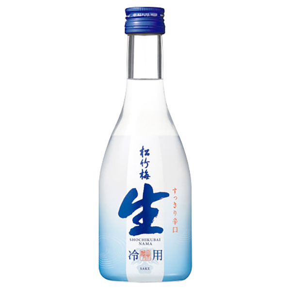 松竹梅 生 13度 瓶 300ml × 12本 ケース販売 送料無料 本州のみ 宝酒造 日本 京都府 贅沢品