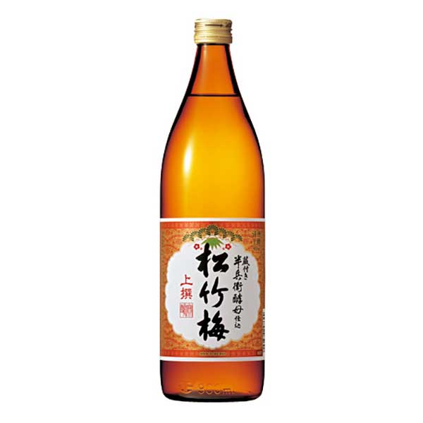 上撰 松竹梅 15度 [瓶] 900ml × 12本 [ケース販売]送料無料(本州のみ)[宝酒造 日本 京都府]【ギフト不可】ギフト プレゼント 贈り物 お祝い 内祝い お返し 誕生日プレゼント 父の日 敬老の日