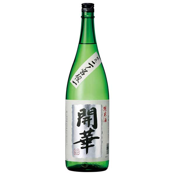 開華 純米酒 1.8L 1800ml x 2本 送料無料(本州のみ) [第一酒造 栃木県日本酒 清酒 OKN]ギフト プレゼント 贈り物 お祝い 内祝い お返し 誕生日プレゼント 父の日 敬老の日