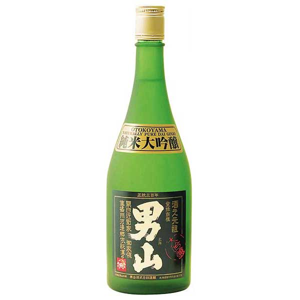 男山 純米大吟醸 720ml x 2本 送料無料(本州のみ) [男山 北海道日本酒 清酒 OKN]ギフト プレゼント 贈り物 お祝い 内祝い お返し 誕生日プレゼント 父の日 敬老の日｜ハードリカー　店