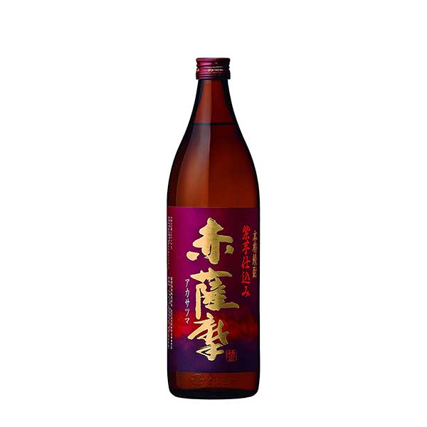 赤薩摩 芋 25度 [瓶] 900ml × 6本 [ケース販売] 送料無料(本州のみ) [薩摩酒造 芋焼酎 いも焼酎 乙類 日本 鹿児島県]ギフト プレゼント 贈り物 お祝い 内祝い お返し 誕生日プレゼント 父の日 敬老の日