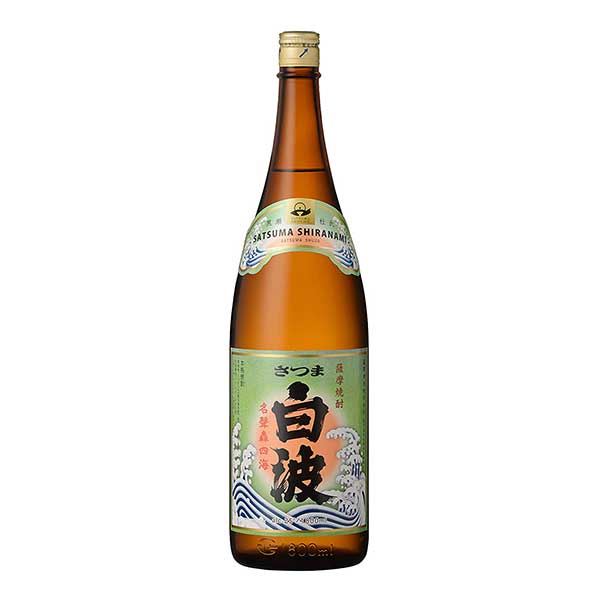 さつま白波 芋 25度 [瓶] 1.8L 1800ml &times; 6本 [ケース販売] 送料無料(本州のみ) [薩摩酒造 芋焼酎 いも焼酎 乙類 日本 鹿児島県]ギフト プレゼント 贈り物 お祝い 内祝い お返し 誕生日プレゼント 父の日 敬老の日｜ハードリカー　店 9,621円