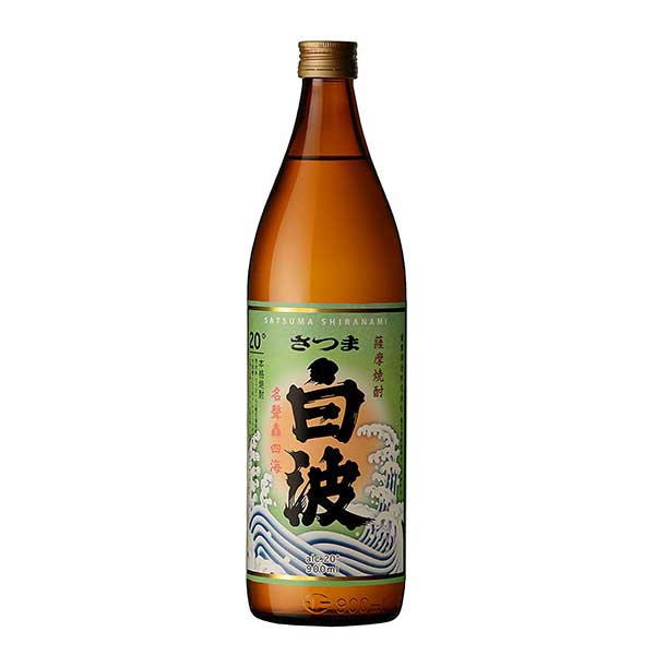 さつま白波 芋 20度 [瓶] 900ml × 6本 [ケース販売] 送料無料(本州のみ) [薩摩酒造 芋焼酎 いも焼酎 乙類 日本 鹿児島県]ギフト プレゼント 贈り物 お祝い 内祝い お返し 誕生日プレゼント 父の日 敬老の日 4,269円