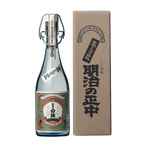 明治の正中 芋 25度 [瓶] 720ml × 6本 [ケース販売] 送料無料(本州のみ) [薩摩酒造 芋焼酎 いも焼酎 乙類 日本 鹿児島県]ギフト プレゼント 贈り物 お祝い 内祝い お返し 誕生日プレゼント 父の日 敬老の日