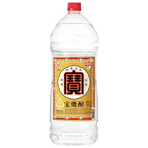 楽天市場】宝焼酎 25度 [ペット] 4L 4000ml あす楽対応 [宝酒造 日本 千葉県] : ハードリカー 楽天市場店