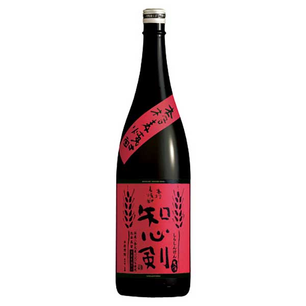 本格麦焼酎 知心剣 25度 [瓶] 1.8L 1800ml &times; 6本 [ケース販売]送料無料(本州のみ)[宝酒造 Takara タカラ 日本 麦焼酎 むぎ焼酎 乙類 大分県]ギフト プレゼント 贈り物 お祝い 内祝い お返し 誕生日プレゼント 父の日 敬老の日｜ハードリカー　店