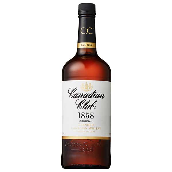 カナディアンクラブ 40度 正規品 [瓶] 1L 1000ml × 12本[ケース販売] 送料無料(本州のみ)[カナディアンウイスキーウイスキー カナダ サントリー]ギフト プレゼント 贈り物 お祝い 内祝い お返し 誕生日プレゼント 父の日 敬老の日