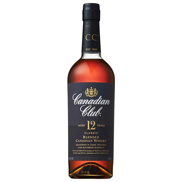 カナディアンクラブ クラシック 12年 40度 正規品 [箱付] 700ml &times; 12本[ケース販売] 送料無料(本州のみ)[カナディアンウイスキーウイスキー カナダ サントリー]ギフト プレゼント 贈り物 お祝い 内祝い お返し 誕生日プレゼント 父の日 敬老の日｜ハードリカー　店