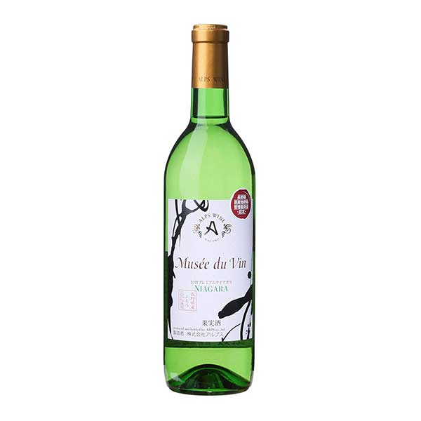 ミュゼドゥヴァン プレミアムナイアガラ 720ml &times; 12本[ケース販売] 送料無料(本州のみ) [OKN アルプスワイン 長野県 白ワイン]ギフト プレゼント 贈り物 お祝い 内祝い お返し 誕生日プレゼント 父の日 敬老の日｜ハードリカー　店