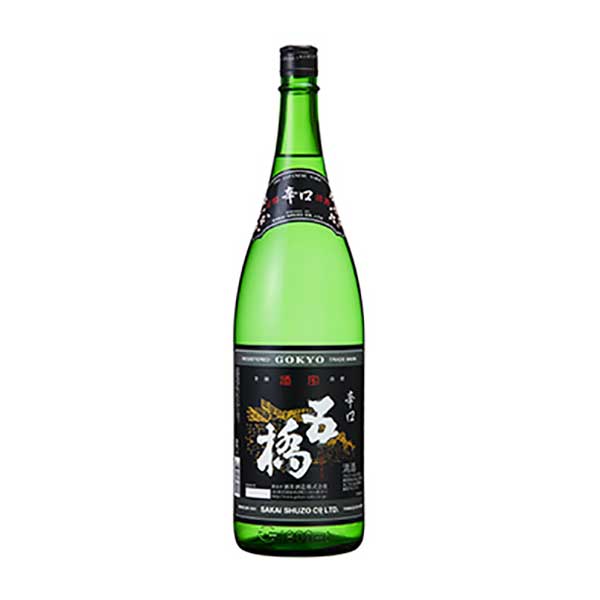 五橋 上撰辛口 1.8L 1800ml x 6本 ケース販売 送料無料 本州のみ 酒井酒造 山口県 OKN 高い素材