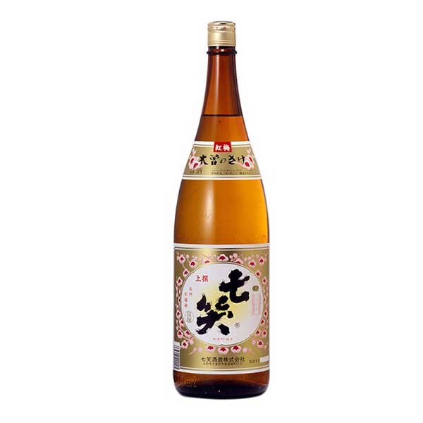 七笑 紅梅 1.8L 1800ml x 2本 送料無料(本州のみ) [七笑酒造 長野県日本酒 清酒 OKN]ギフト プレゼント 贈り物 お祝い 内祝い お返し 誕生日プレゼント 父の日 敬老の日
