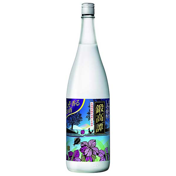 合同 しそ焼酎 鍛高譚 20度 [瓶] 1.8L 1800ml × 6本[ケース販売]送料無料(本州のみ)[合同酒精 オノエ たんたかたん タンタカタンン 紫蘇焼酎 焼酎甲類乙類混和 日本 178881]ギフト プレゼント 贈り物 お祝い 内祝い お返し 誕生日プレゼント 父の日 敬老の日