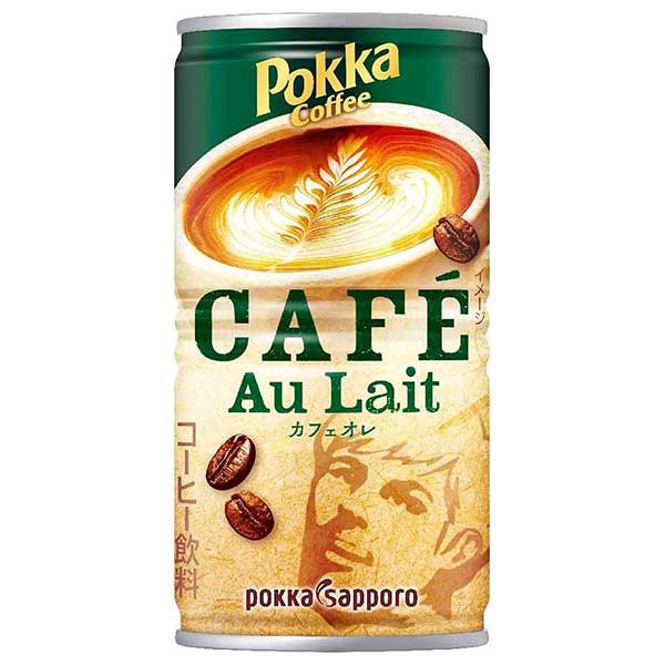 ポッカサッポロ ポッカコーヒー カフェオレ [缶] 190gx 60本[2ケース販売] 送料無料(本州のみ) [ポッカサッポロ 日本 飲料 コーヒー WE66]ギフト プレゼント 贈り物 お祝い 内祝い お返し 誕生日プレゼント 父の日 敬老の日｜ハードリカー2号店　店